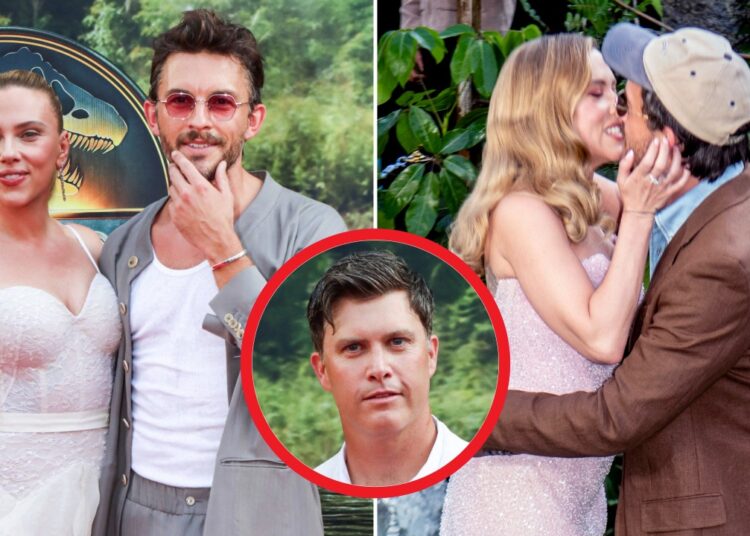 Scarlett Johansson e Jonathan Bailey levantam sobrancelhas depois que 'mostram amor' em outra foto sensual - National Enquirer