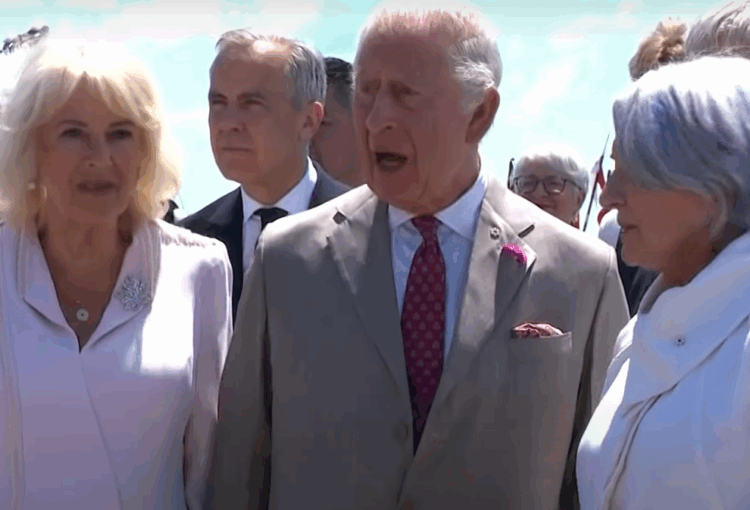 Sophie no Canadá apenas alguns dias antes de Donald Trump chegar ao Reino Unido