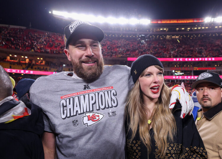 Taylor Swift Bracks piada sobre os fãs da NFL com raiva da hora da tela