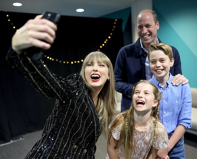 Taylor Swift pokes fun at Travis Kelce’s brother Jason for obsessing over his ‘beer’ when he met Royal Family