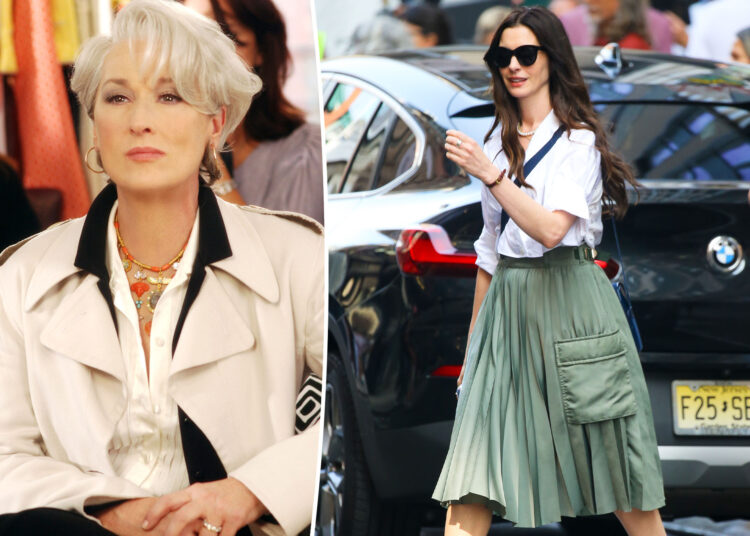 'The Devil Wears Prada 2', designer de figurinos bate fotos constantes do conjunto: 'Tão vergonha'