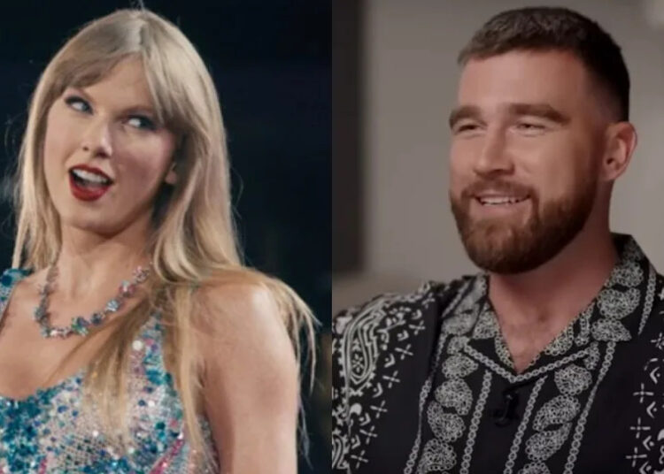 Travis Kelce confirma Taylor Swift como convidado do podcast em vídeo adorável, e os fãs já estão surtando no álbum Easter Eggs