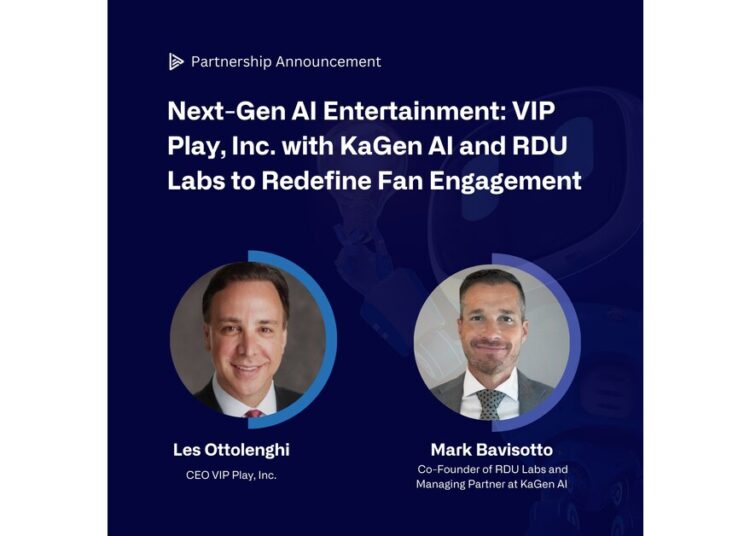 VIP Play, Inc. com Kagen AI e RDU Labs para redefinir o engajamento dos fãs