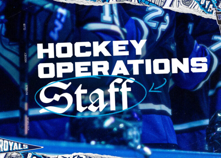 Victoria Royals anuncia 2025-2026 Equipe de operações de hóquei