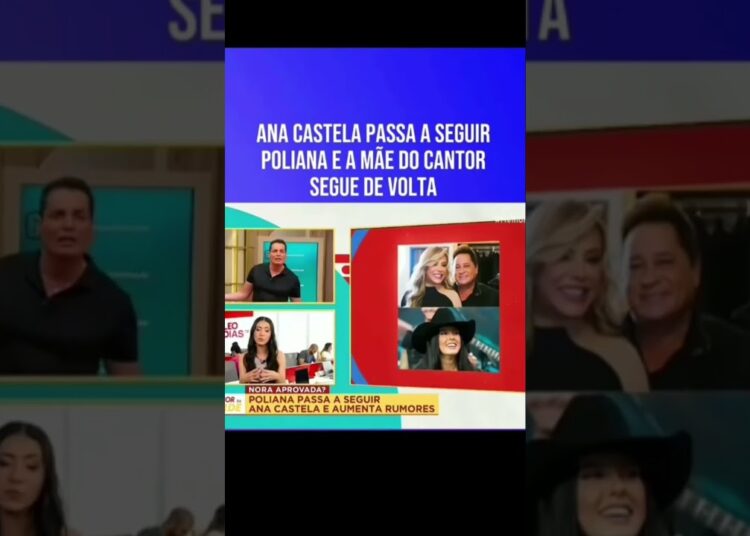 Mãe Zé Felipe Começou a seguir Ana Castela #anacastela #zefelipe #virginiafonseca #fofocas #leodias