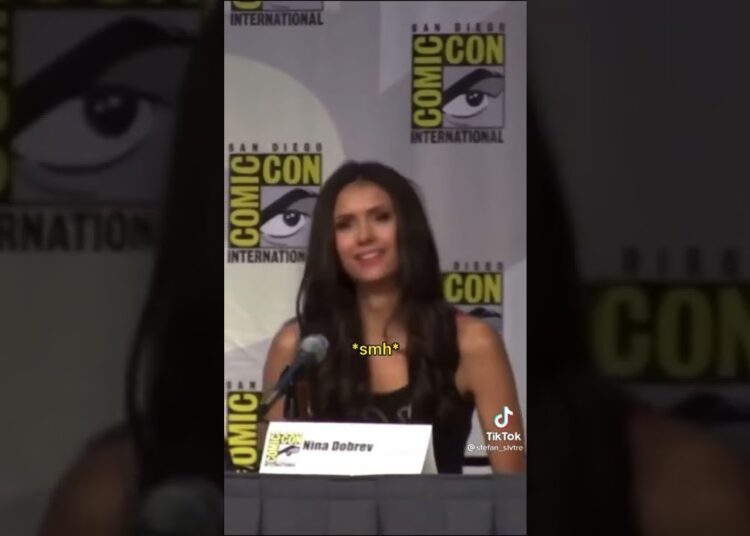 Tvd : Paul Nina and Ian 😂 ( Ps: I’m jealous of Nina )