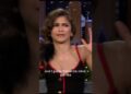 Zendaya || Lip Sync Battle || Landed her in Bruno Mars Music Video ❤️☺️ #viralshorts