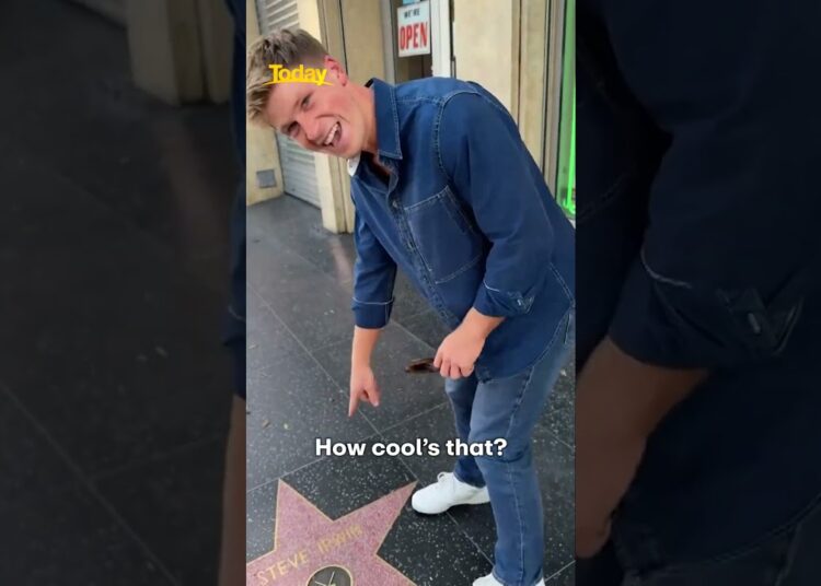 Robert Irwin Meets His Favourite Star