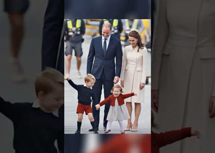 Prince George and Princess Charlotte are also very naughty. #princewilliam #katemiddeleton #royal