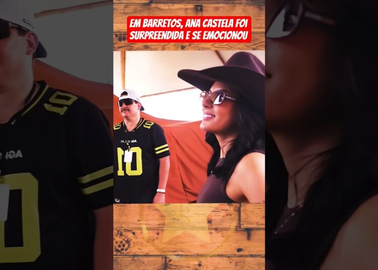 Ana Castela foi surpreendida em Barretos #famosos #fofocas