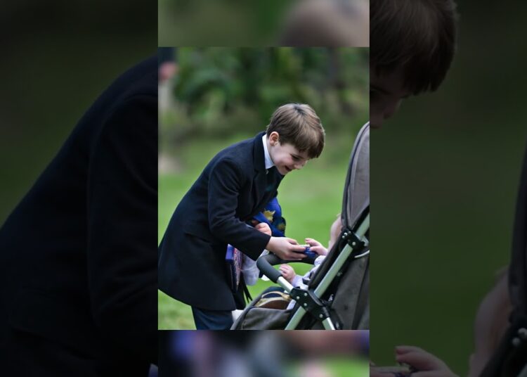 A small but noble gift from Prince Louis #royal #princewilliam #katemiddeleton #princelouis