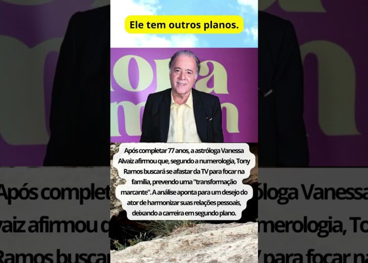 Tony Ramos aos 77 Astróloga Prevê Fim da Carreira, Mas a Realidade é Outra