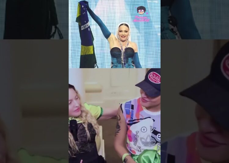 Madonna Lança Minidoc Sobre O Show Da Celebration Tour No Rio De Janeiro #shorts