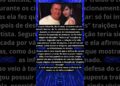 LAYZA ADMITE TER TRAÍDO AMADO BATISTA