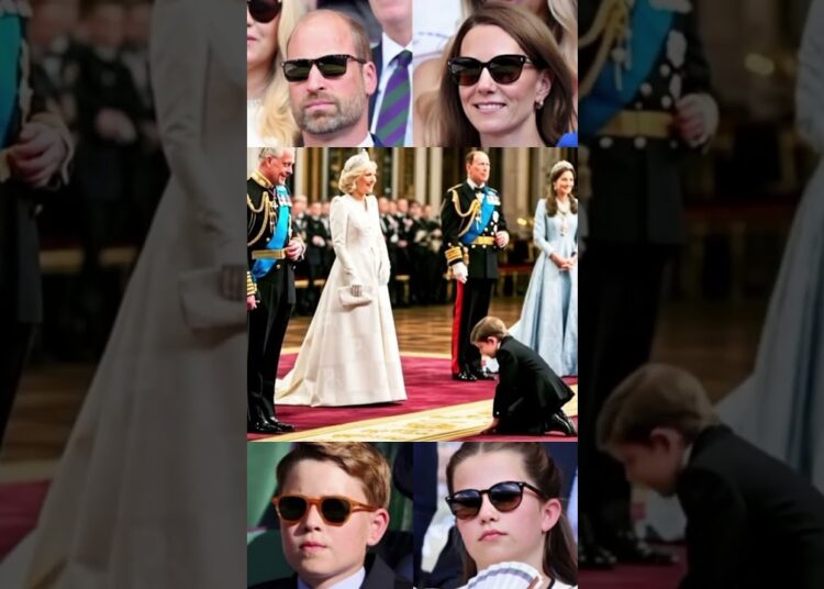 What is Prince Louis doing? King Charles never expected this to happen! #royal #kingcharles #camilla