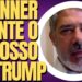 WILLIAM BONNER ARREGA AO SENTIR O GROSSO DE TRUMP CHEGAR NO BRASIL