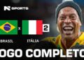 JOGO COMPLETO | BRASIL x ITÁLIA – JOGO DOS FAMOSOS | RONALDINHO GAÚCHO | AO VIVO E COM IMAGENS!