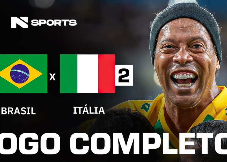 JOGO COMPLETO | BRASIL x ITÁLIA – JOGO DOS FAMOSOS | RONALDINHO GAÚCHO | AO VIVO E COM IMAGENS!