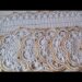 8/8 souplast celestial fiz adaptação 1 trilho de mesa realeza Branco e Dourado #crochet #vlog