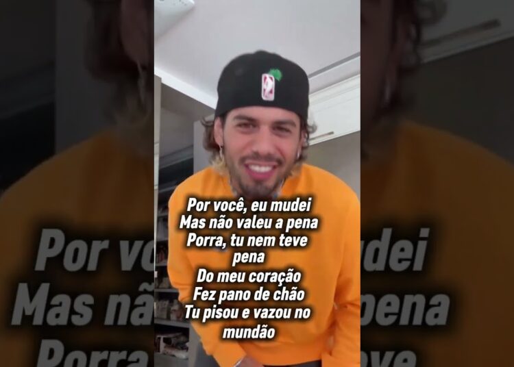 ZE FEZ MEU CORAÇÃO PANO DE CHÃO #status #statusvideo #zefelipe #famosos #fofocas #música