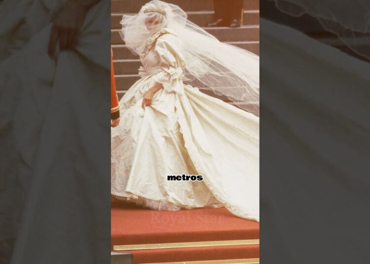 El Velo Más Corto de la Realeza: Princesa Catalina vs Diana y Meghan 👰#Princesa #queen #british #uk