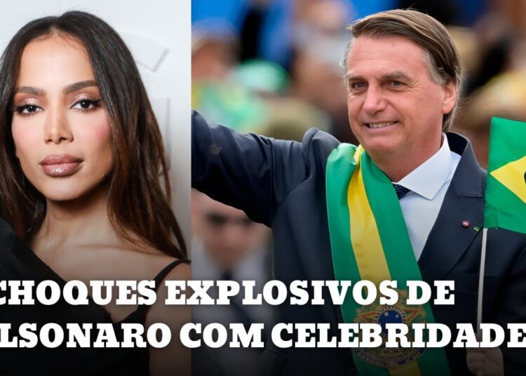 De Anitta a Neymar: 12 Choques de BOLSONARO CELEBRIDADES que Pararam o Brasil!