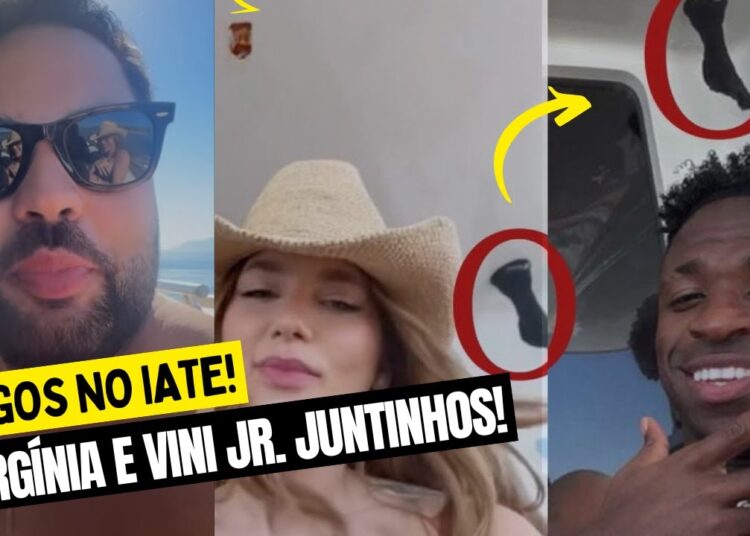 Virginia Fonseca e Vinicius Jr. juntos em iate na Espanha? Reflexo entrega tudo!