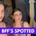 Mouni Roy & Disha Patani Spotted In Bandra