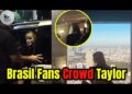 Taylor Swift BLOCKED by Brazil Fans Arriving in Hotel in São Paulo with Travis Kelce