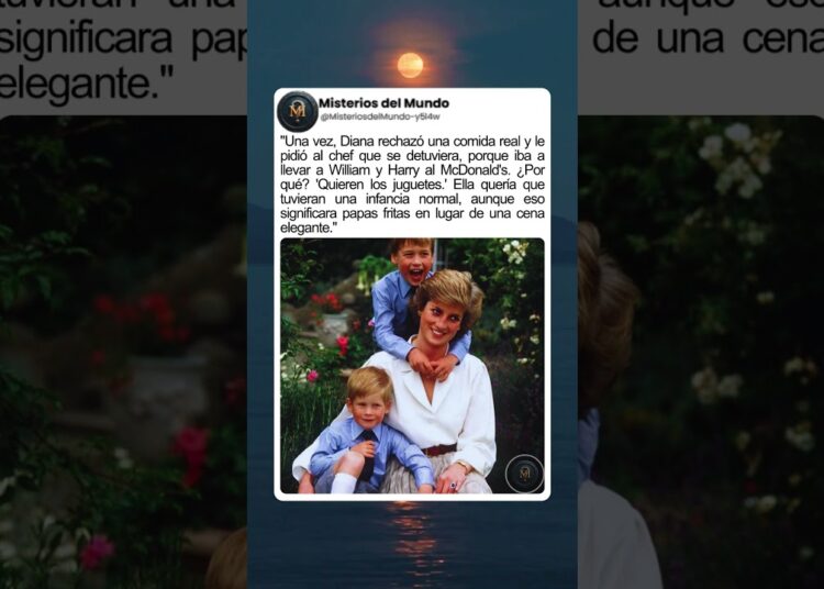 Cuando Diana eligió McDonald’s sobre la realeza