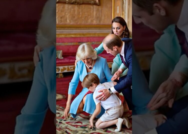 What’s up? #royal #katemidddleton #princelouis #princewilliam