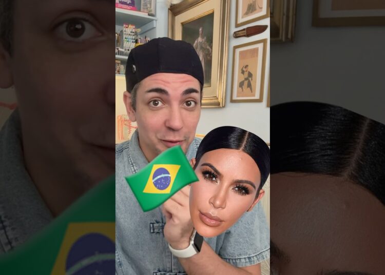 KIM KARDASHIAN NO BRASIL? #celebridades #kimkardashian #brasil