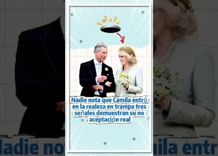 Nadie nota que Camila entró en la realeza en trampa; tres señales demuestran su no aceptación real.