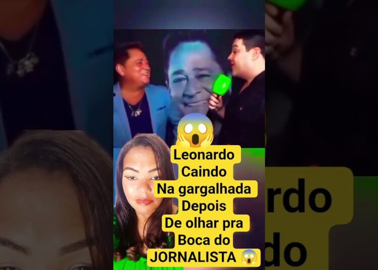 OLHA REAÇÃO DO LEONARDO DURANTE ENTREVISTA 😱 #short #noticias #leonardo #famosos #bastidores