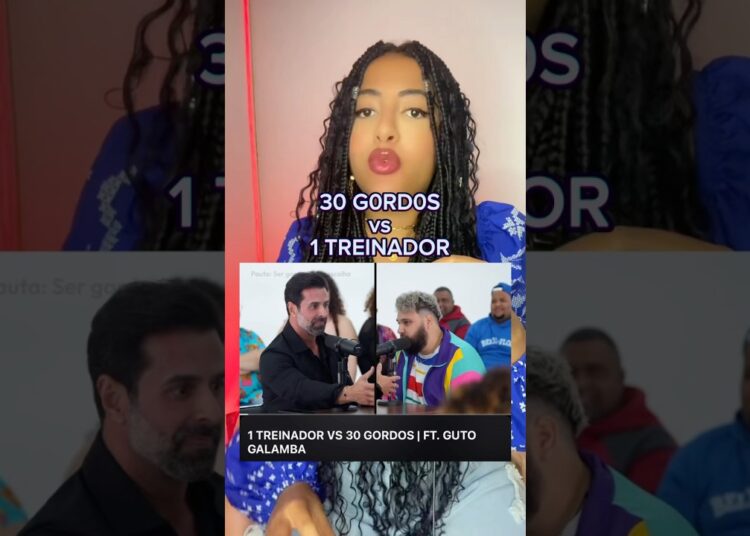 30 G0RD0S vs 1 TREINADOR divide opiniões… #polemica #noticias #fofoca #fofocas #treta #noticia