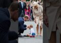 Prince Louis is upset because his toy car is broken. #royal #princewilliam #katemidddleton