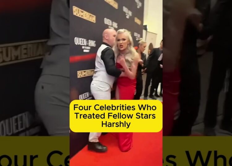 Four Celebrities Who Treated Fellow Stars Harshly. #movie #celebrity #celebrities #hollywood #viral