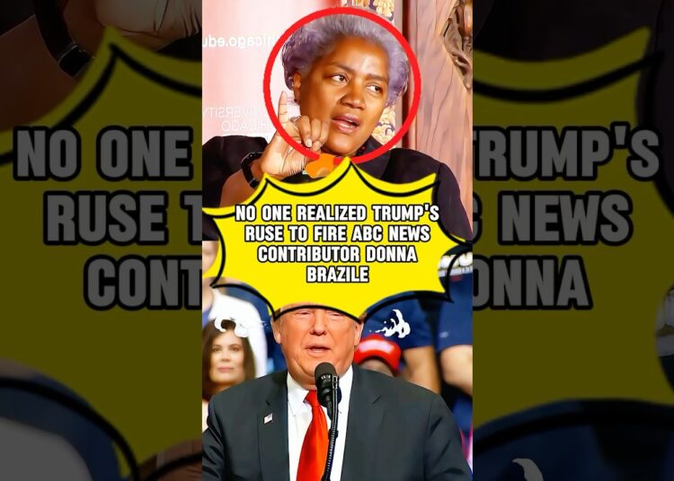 No one realizes that Donna Brazile has made Trump a laughing stock. -1 #shorts#trump#celebrity#actor