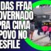 DESCONTROLADO JEEP DO EXÉRCITO ATINGE PESSOAS NO DESFILE – A DIREITA DÁ SHOW DE MULTIDÕES HISTÓRICO