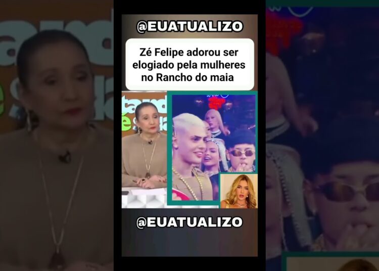 Zé Felipe adorou ser elogiado #noticias #fofocas