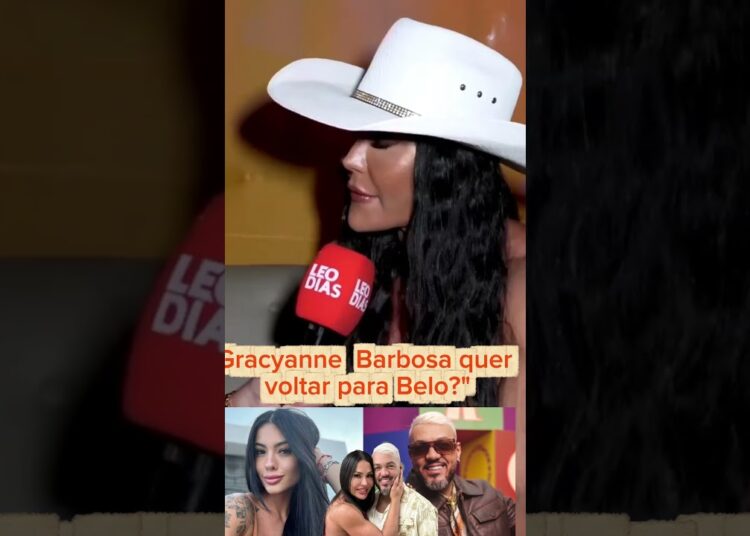 Graciane Barbosa quer voltar para Belo?#cantorbelo #gracyanne #famosos #fofoca #fofocas #leodias