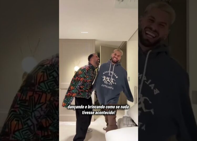 “Zé Felipe e Lucas Guedes esquecem polêmicas#zefelipe #virginiafonseca #lucasguedes #fofocas