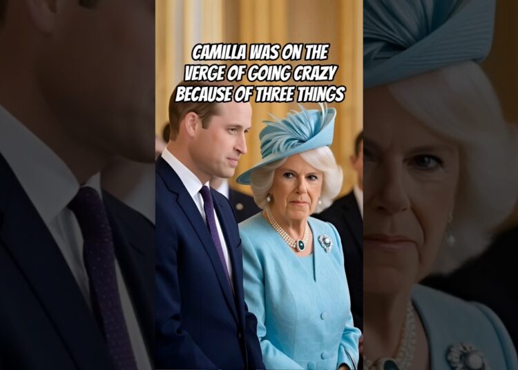 Camilla was on the verge of going crazy because of three things 😨😱 #royal #camilla #princewilliam