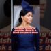 Meghan trying to outshine Kate in a black strapless dress #meghan #harry #kate #royal