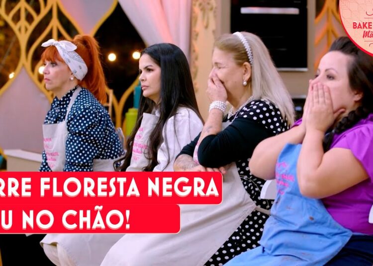 Torre Floresta Negra desaba no chão! Veja tudo o que rolou prova técnica | Bake Off Brasil (Parte 1)