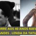 MORRE AOS 40 ANOS RAFAEL FERNANDES , LENDA DA TATUAGEM NO BRASIL.