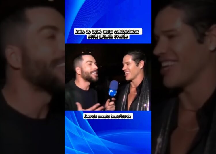 Baile do bebê muita celebridades  neste grande evento. #noticias #fofocas