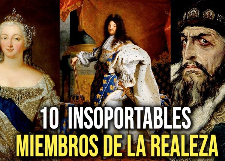 10 Insoportables Miembros de la Realeza