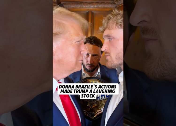 Donna Brazile’s actions made Trump a laughing stock. -2#shorts#trump#celebrity#youtubeshorts
