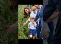 So cute! Prince Louis eats tomatoes in King Charles’ garden #royal #princewilliam #katemiddleton